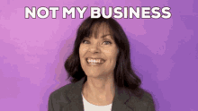 Wendy Conrad Your Happy Workplace GIF - Wendy Conrad Your Happy Workplace Not My Problem GIFs