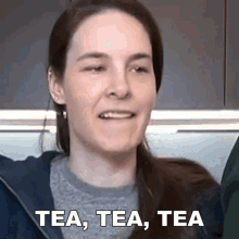 Tea Tea Tea Cristine Raquel Rotenberg GIF - Tea Tea Tea Cristine Raquel Rotenberg Simply Nailogical GIFs