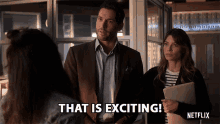 That Is Exciting Lucifer Morningstar GIF - That Is Exciting Lucifer Morningstar Tom Ellis GIFs