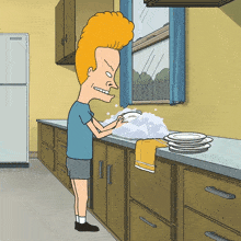 washing the dishes beavis mike judge mike judge%27s beavis and butt head s2 e10