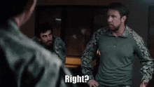 Right Seal Team GIF - Right Seal Team Trent Sawyer GIFs