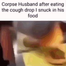 corpse husband mcyt mcdonalds burger meme