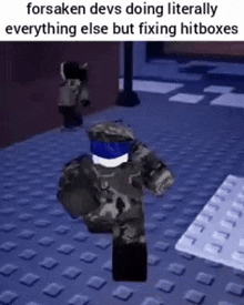 forsaken devs doing literally everything else but fixing hitboxes is a meme .