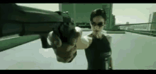 The Matrix Shoot GIF - The Matrix Shoot Boyfriend GIFs