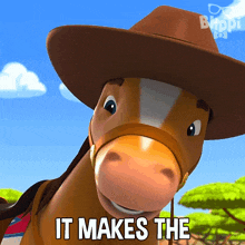It Makes The Day Worthwhile Hampton The Horse GIF - It Makes The Day Worthwhile Hampton The Horse Blippi Wonders - Educational Cartoons For Kids GIFs