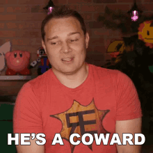 Hes A Coward Nate GIF - Hes A Coward Nate Replayed GIFs