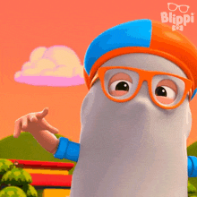 Boo Blippi GIF - Boo Blippi Blippi Wonders - Educational Cartoons For Kids GIFs