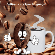 animated coffee meme cover lover