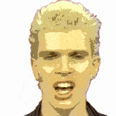 singing billy idol hot in the city song animation animated