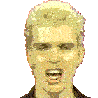 Singing Billy Idol Sticker - Singing Billy Idol Hot In The City Song Stickers