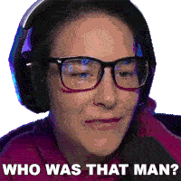 Who Was That Man Cristine Raquel Rotenberg Sticker - Who Was That Man Cristine Raquel Rotenberg Simply Nailogical Stickers