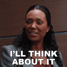 Ill Think About It Dr Tara Lewis GIF - Ill Think About It Dr Tara Lewis Criminal Minds Evolution GIFs