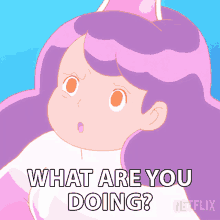 What Are You Doing Bee GIF - What Are You Doing Bee Bee And Puppycat GIFs