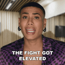 The Fight Got Elevated Love & Hip Hop Miami GIF - The Fight Got Elevated Love & Hip Hop Miami Out Of Control GIFs