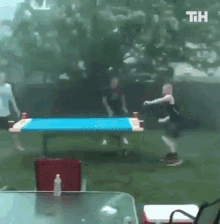 Rainy Day This Is Happening GIF - Rainy Day This Is Happening Table Tennis GIFs