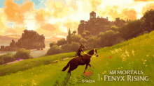Horse Riding Immortals Fenyx Rising GIF