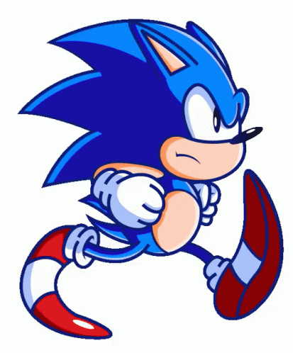 Sonic Fast Gif Sonic Fast Running Discover Share Gifs