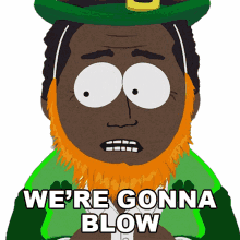 were gonna blow everyones minds steve black south park south park credigree weed st patricks day south park s25e6