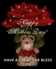 Mothersday Happy Mothers Day GIF - Mothersday Happy Mothers Day Teddy Bear GIFs