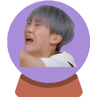 Crystal Ball Cry Sticker - Crystal Ball Cry Seungkwan Stickers
