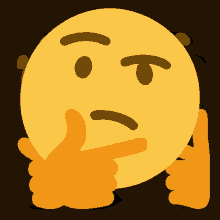Emoji Thinking Emoji GIF