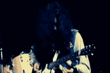 Led Zeppelin Jimmy Page GIF - Led Zeppelin Jimmy Page Hair Flip GIFs