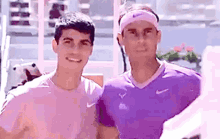 Carlos Alcaraz Rafael Nadal GIF - Carlos Alcaraz Rafael Nadal Tennis GIFs