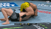 a ufc fight between ferreira and mcvey is being shown live