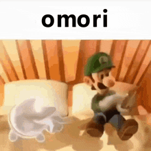 Luigi Omori Bad GIF - Luigi Omori Bad Luigi Falling Asleep Meme GIFs