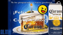 Feliz Cumpleanos Cerveza GIF - Feliz Cumpleanos Cerveza Corona Beer GIFs