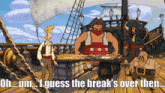 Monkey Island Pirate I Was Meant To Be GIF - Monkey Island Pirate I Was Meant To Be Back To Work GIFs