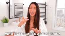 Who Even Cares About This Shea Whitney GIF - Who Even Cares About This Shea Whitney Nobody Cares GIFs