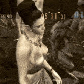 a woman in a video game with the number 16190 in the corner