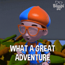 What A Great Adventure Blippi GIF - What A Great Adventure Blippi Blippi Wonders - Educational Cartoons For Kids GIFs