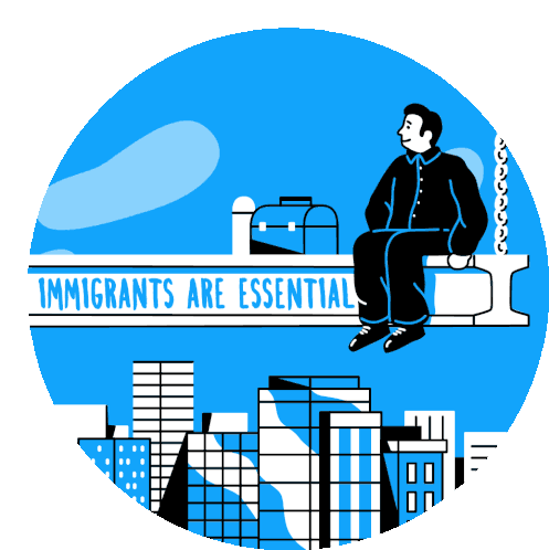 Immigrants Are Essential Essential Sticker