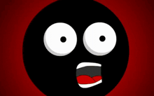 a cartoon character is running with a gun in his hand