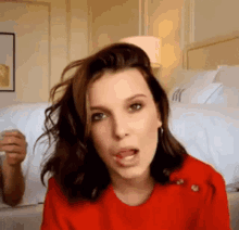 Millie Bobby Brown Lick Lips GIF - Millie Bobby Brown Lick Lips Tongue Out GIFs