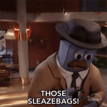 Those Sleazebags Detective Putty GIF - Those Sleazebags Detective Putty Chip N Dale Rescue Rangers GIFs