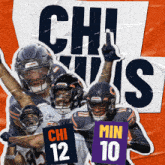 Minnesota Vikings (10) Vs. Chicago Bears (12) Post Game GIF - Nfl National Football League Football League GIFs