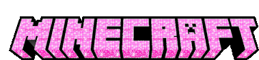 Glitter Pink Sticker - Glitter Pink Minecraft Stickers