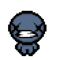 The Binding Of Isaac Blue Baby Sticker