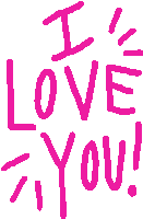 Love I Love You Sticker - Love I Love You Text Stickers