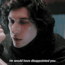 Ben Solo Star Wars GIF - Ben Solo Star Wars He Would Have Disappointed You GIFs