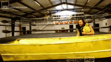 a man in a wrestling ring with the words totaldivaseps on the top