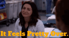 Greys Anatomy Amelia Shepherd GIF - Greys Anatomy Amelia Shepherd It Feels Pretty Over GIFs
