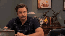 Parks And Rec Nick Offerman GIF - Parks And Rec Nick Offerman Ron Swanson GIFs