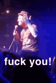 Corey Taylor Fuck You GIF - Corey Taylor Fuck You Middle Finger GIFs