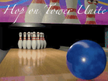 tower unite hop on hop on tower unite bowling strike