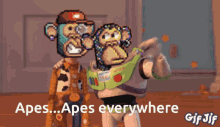Ape Reunion Apes Everywhere GIF - Ape Reunion Apes Everywhere GIFs