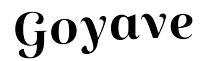 a white background with the word goyave in black letters